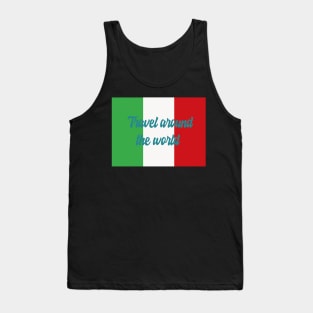 Travel Around the World - Italy Tank Top